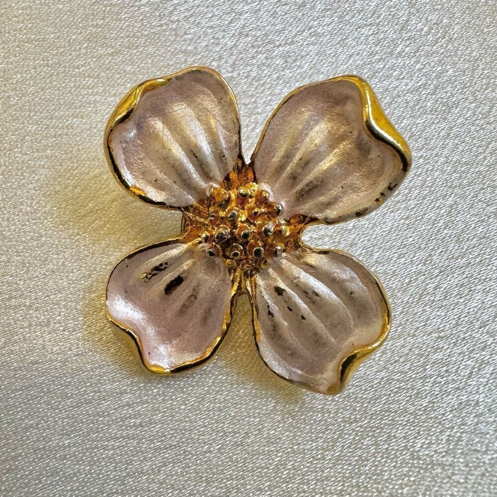 Abbey Press pink flower pin